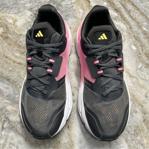 adidas Adistar CS Running  Performance Shoes Greyfive/Almostyellow/Beampink W 11 - Picture 2 of 13